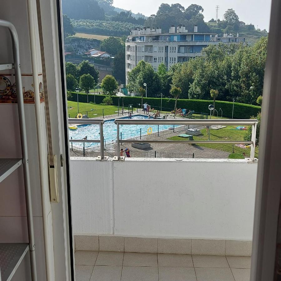 Soleado Piso Con Garaje Y Piscina A 8' Centro Apartment Castro Urdiales Ngoại thất bức ảnh