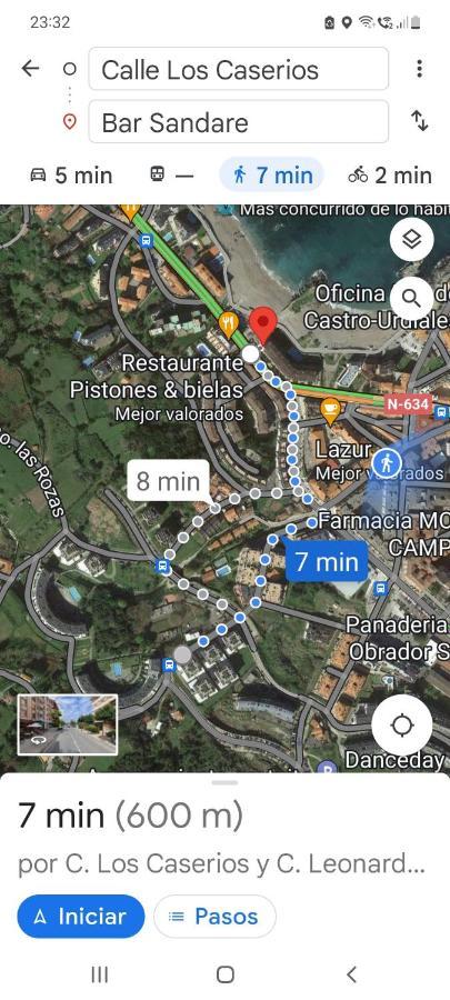 Soleado Piso Con Garaje Y Piscina A 8' Centro Apartment Castro Urdiales Ngoại thất bức ảnh