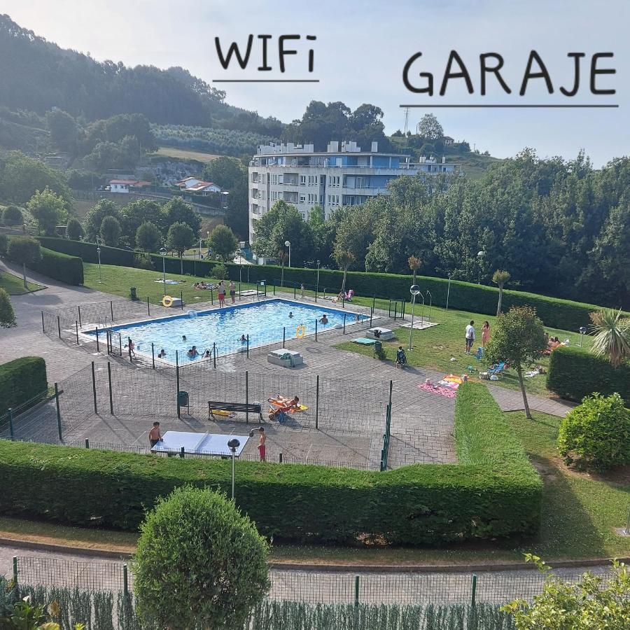 Soleado Piso Con Garaje Y Piscina A 8' Centro Apartment Castro Urdiales Ngoại thất bức ảnh